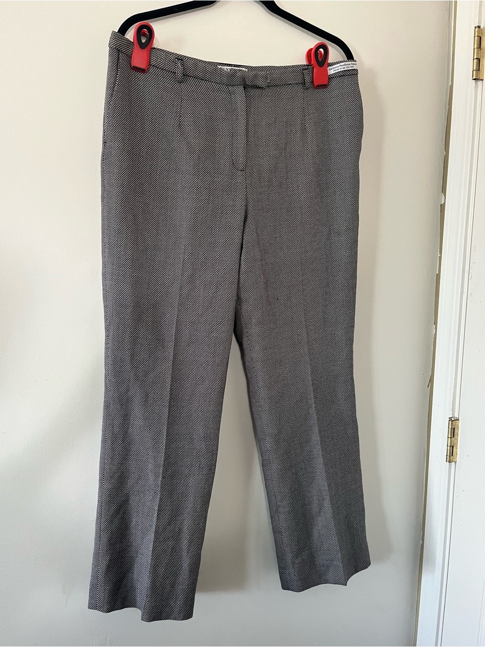Vintage Pendleton 100% Wool Gray Trouser Pants 14 Petite Quiet Luxury Preppy